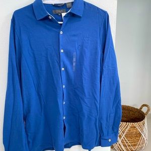 Fernando Pena long sleeve golf polo shirt